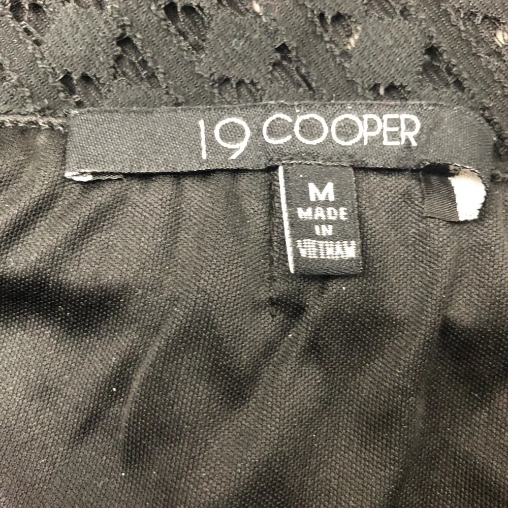 19 Cooper Black Sheer Strapless Jumpsuit Size M - Picture 6 of 7